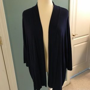 CHICO’S BLUE CARDIGAN